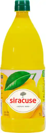 Auchan Siracuse jus de citron siracuse offre