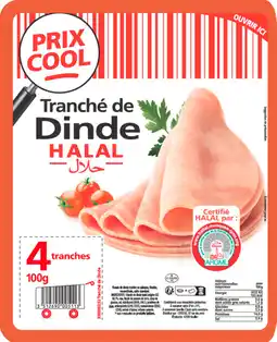Auchan Isla delice tranché de dinde halal prix cool offre
