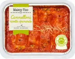 Auchan Maison tino cannelloni ricotta épinards offre