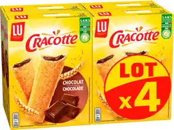 Auchan Supermarché Lu cracotte fourée chocolat lu offre