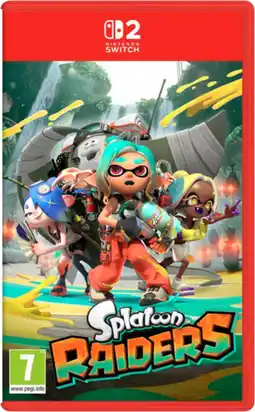 Auchan Nintendo le jeu switch 2 splatoon raiders offre