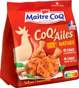 Auchan Supermarché Maitre coq coq'ailes maître coq offre