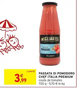 Intermarché Express Migliarese passata di pomodoro chef italia premium offre