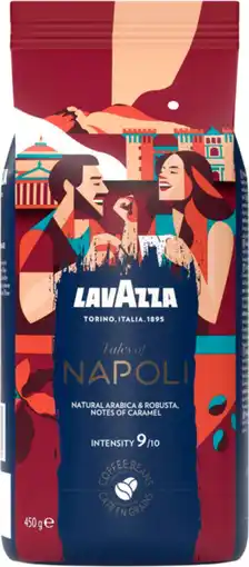 Auchan Supermarché Lavazza café en grains napoli lavazza offre
