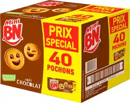 Auchan Bn pochons mini bn fourrés au chocolat offre