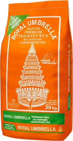 Auchan Supermarché Royal umbrella riz parfumé jasmin royal umbrella offre