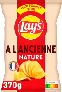 Auchan Supermarché Lay s chips à l'ancienne goût nature lay's offre