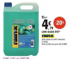 E.Leclerc L'Auto Rain x - lave-glace ete offre