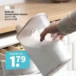 Wibra Boîte de conservation lessive offre
