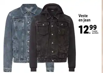 Lidl Veste en jean offre
