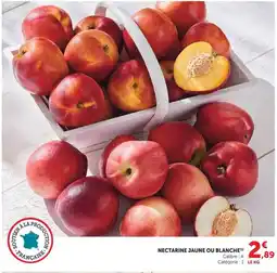 U Express NECTARINE JAUNE OU BLANCHE offre