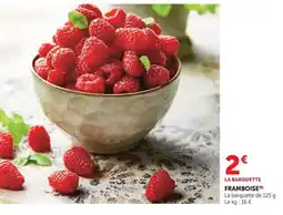 U Express LA BARQUETTE FRAMBOISE offre