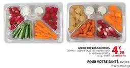 U Express Apero box frais eminces offre