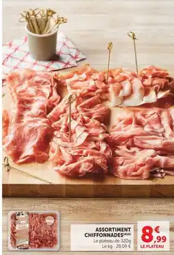 U Express Assortiment chiffonnades offre