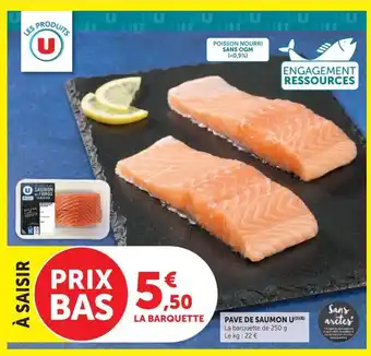 U Express U Pave de saumon offre