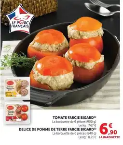 U Express BIGARD Tomate farcie offre