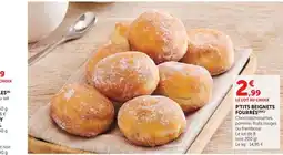 U Express P'TITS BEIGNETS FOURRÉS offre