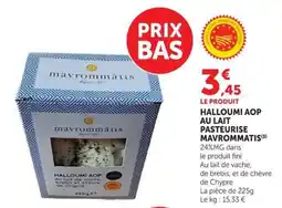 U Express mavrommatis HALLOUMI AOP offre