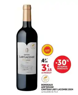 U Express Château Lary Lacombe offre