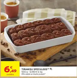Intermarché TIRAMISU SPECULOOS offre