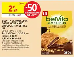 Intermarché LU BELVITA MOELLEUX offre