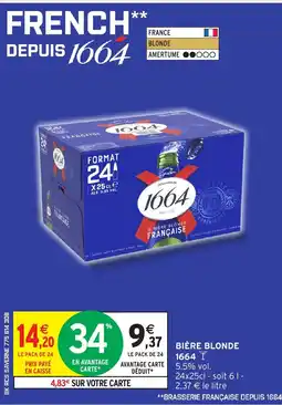 Intermarché 1664 offre