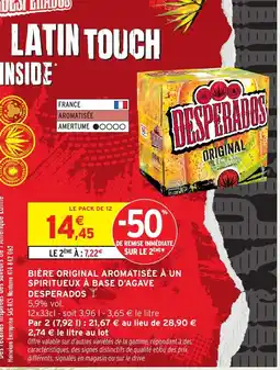 Intermarché Desperados offre