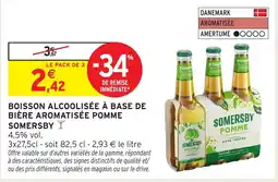 Intermarché SOMERSBY POMME offre