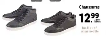 Lidl Chaussures offre