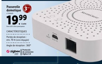 Lidl Passerelle domotique offre