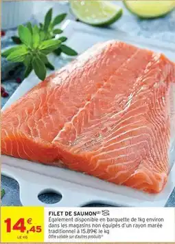 Intermarché Filet de saumon offre