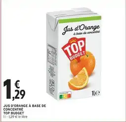 Intermarché Orange - jus d'orange à base de concentré offre