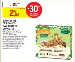Intermarché Signal - barres de céréales cacahuète offre