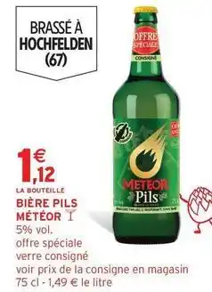 Intermarché Meteor - bière pils offre