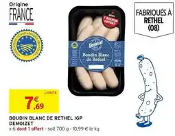 Intermarché Boudin blanc de rethel igp offre