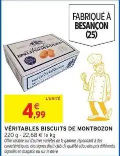 Intermarché Signal - véritables biscuits offre