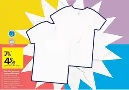 Carrefour Drive Tee-shirt garçons manches courtes offre