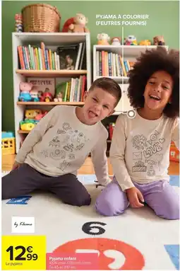 Carrefour Drive Pyjama enfant offre