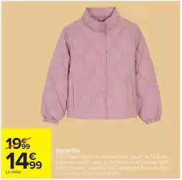Carrefour Drive Veste fille offre