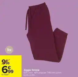 Carrefour Drive Jogger femme offre