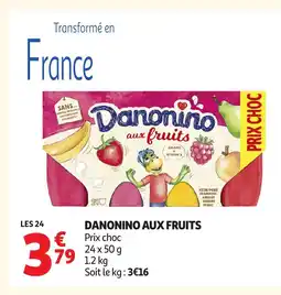 Auchan DANONINO Aux fruits offre