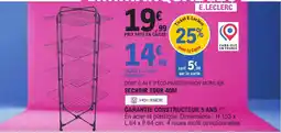 E.Leclerc HOMESIDE Sechoir tour 40m offre