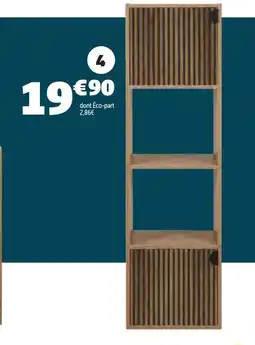 GiFi Étagère 4 cubes offre