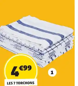 GiFi 7 torchons offre