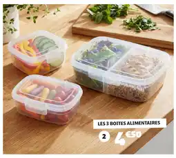 GiFi Les 3 boites alimentaires offre