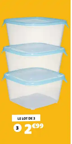 GiFi 3 boîtes alimentaires offre