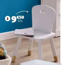GiFi Chaise enfant offre