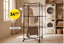 GiFi Séchoir à roulettes 30m offre