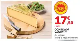 Super U Comté aop vagne offre