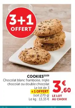 Super U Cookies offre